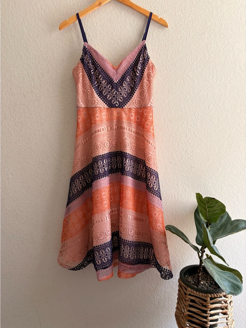Anthropologie Maeve Cottage Lace Dress Size 8 $328